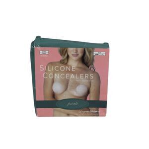 Lingerie Solutions Nude Women's Non Adhesive Silicone Concealers L/XL 029